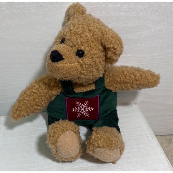 Hallmark Christmas Plush Kiss Kiss Mistletoe Kissing Bears Magnetic Noses 9" - Picture 3 of 11